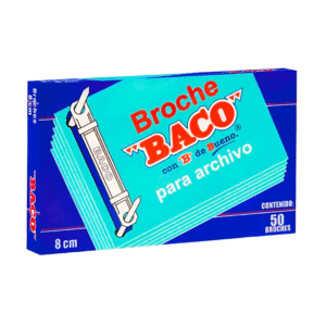 FASTENER BACO 182 (50 UNIDADES)