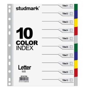 SEPARADORES STUDMARK T/CARTA 10 DIVISIO