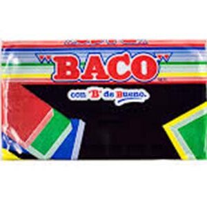 PLASTILINA MARQUETA BACO COLOR NEGRO