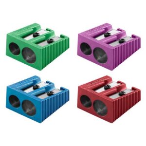 SACAPUNTA STAEDTLER METAL COLORES 2 HOYO