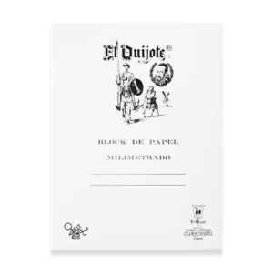 BLOCK MILIMETRADO EL QUIJOTE