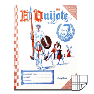 CUADERNO COPY BOOK 200 P. CUAD 7MM