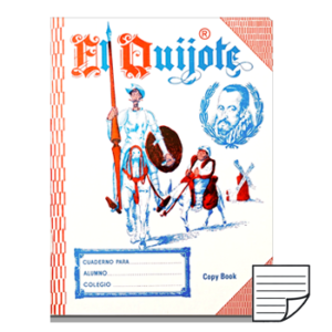 CUADERNO COPY BOOK 200 P. RAYADO