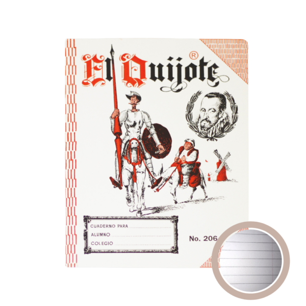 CUADERNO 206 RAYADO 100 P.