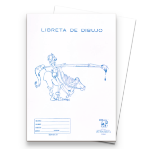 LIBRETA DIBUJO T/O 50 HOJAS B-20 C/FASTENER