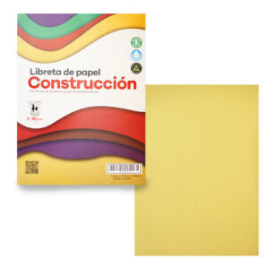 BLOCK DE PAPEL CONSTRUCCION 24 HOJAS DE COLORES