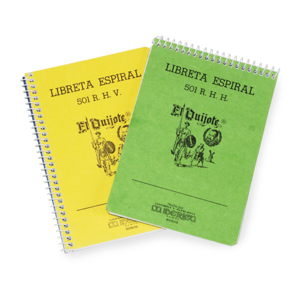 LIBRETA ESPIRAL # 501 RHH