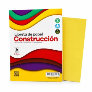 Block Construccion 24 hojas 12 Colores El Quijote