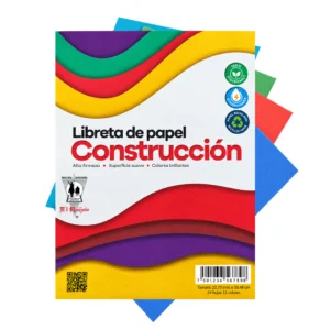 Block Construccion 24 hojas 12 Colores El Quijote