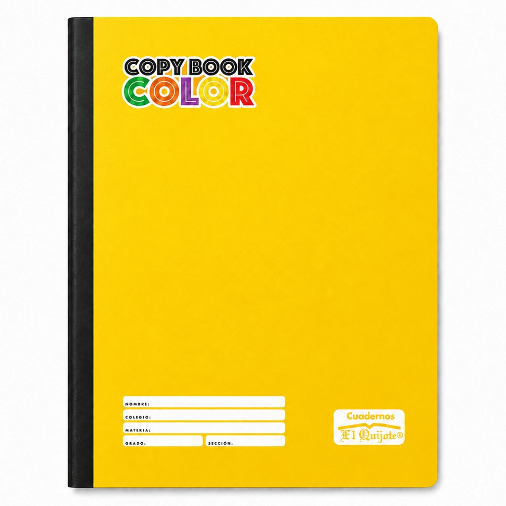 Cuaderno Cosido CopyBook Color #3 Liso El Quijote - Imagen 2