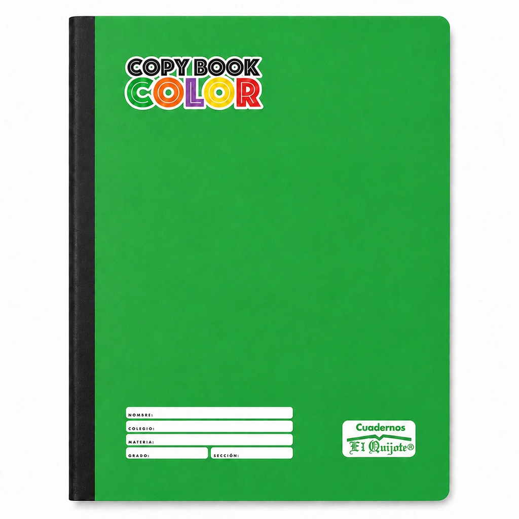Cuaderno Cosido CopyBook Color #3 Liso El Quijote - Imagen 3