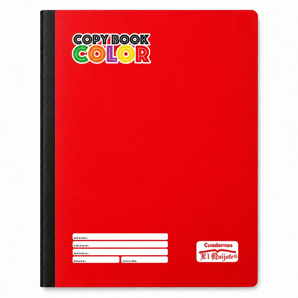 Cuaderno Cosido CopyBook Color #3 Liso El Quijote - Imagen 4