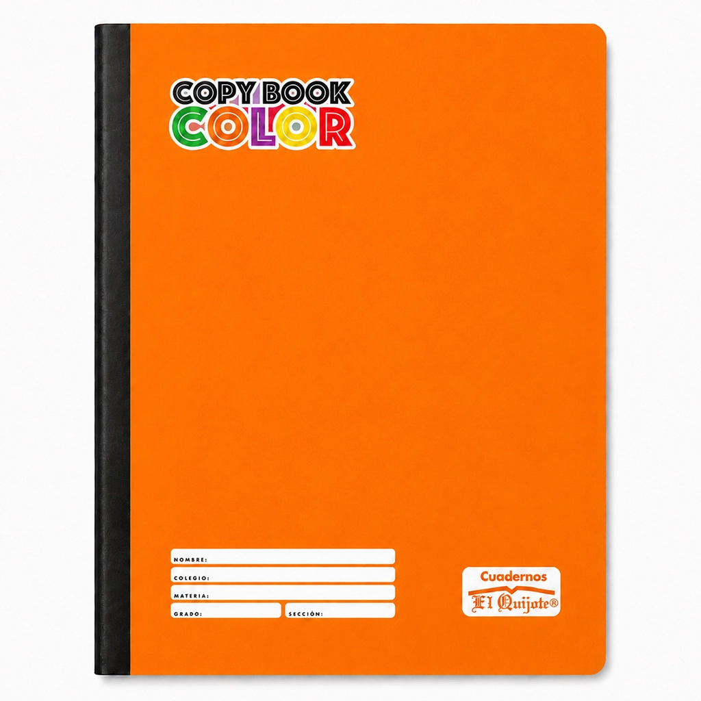 Cuaderno Cosido CopyBook Color #3 Liso El Quijote - Imagen 5