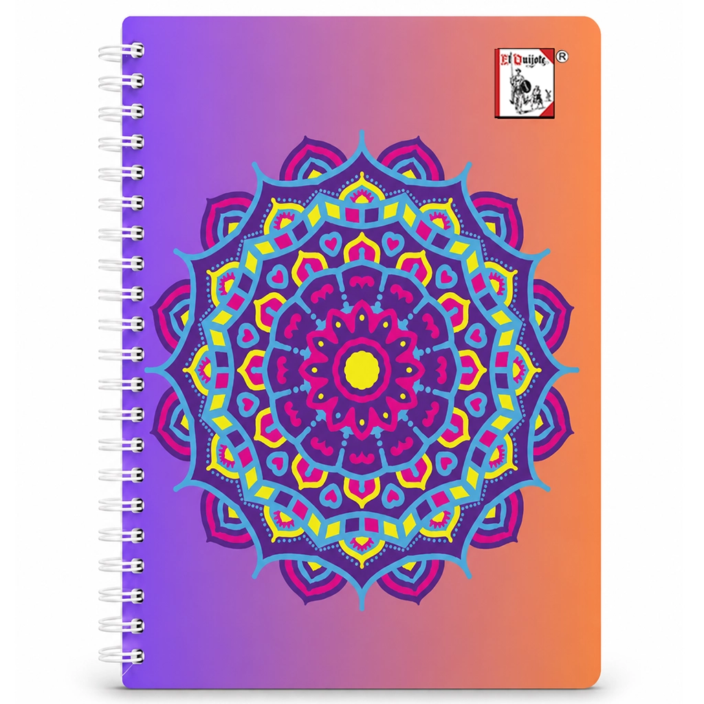 Cuaderno Espiral No3 Cuadriculado 8mm El Quijote - Imagen 6