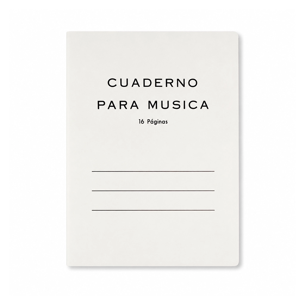Cuaderno de Musica El Quijote