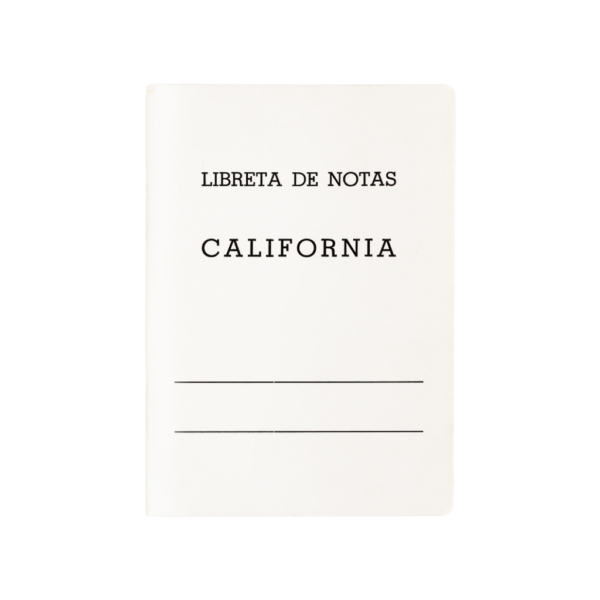 LIBRETA CALIFORNIA