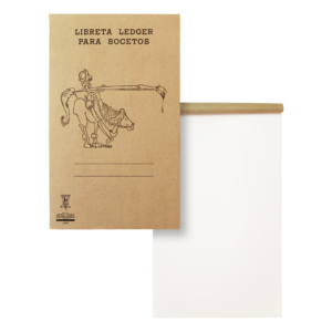 LIBRETA DE PAPEL LEDGER 1/8 B-32  50H