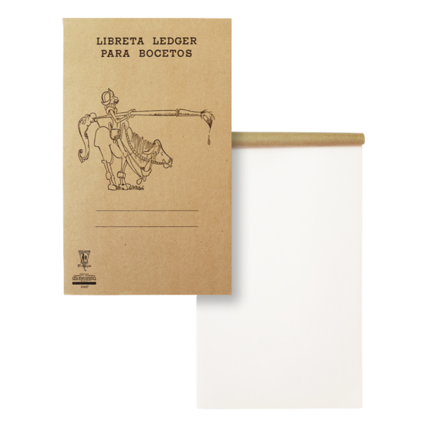 LIBRETA DE PAPEL LEDGER 1/8 B-32  50H