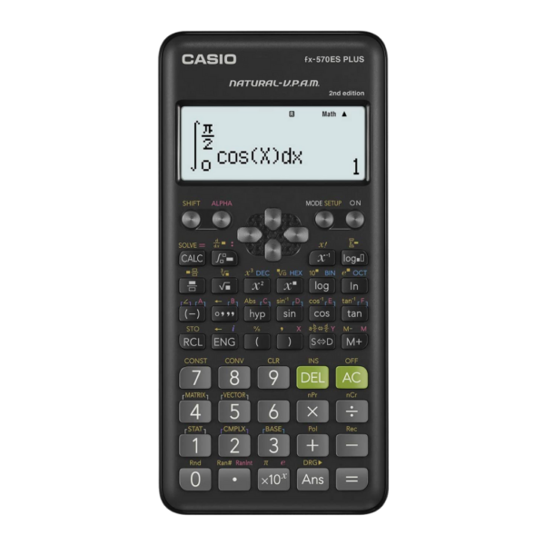 CALCULADORA CASIO CIENTIFICA  FX-570ES PLUS 417FUNC