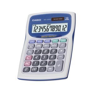 CALCULADORA CASIO WM-220 IMPERMEABLE AL AGUA Y POLVO