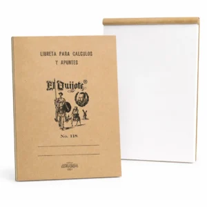 Libreta de Calculo 118 70 hojas El Quijote