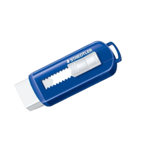 BORRADOR STAEDTLER RETRACTIL AZUL