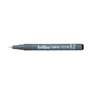 PLUMON ARTLINE DIBUJO EK-232 NEGRO 0.2