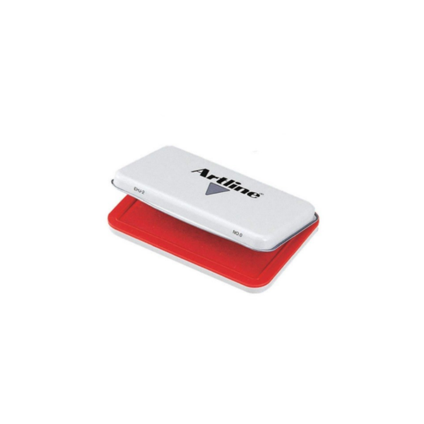 ALMOHADILLA ARTLINE P/SELLOS 0 ROJO EHJ2