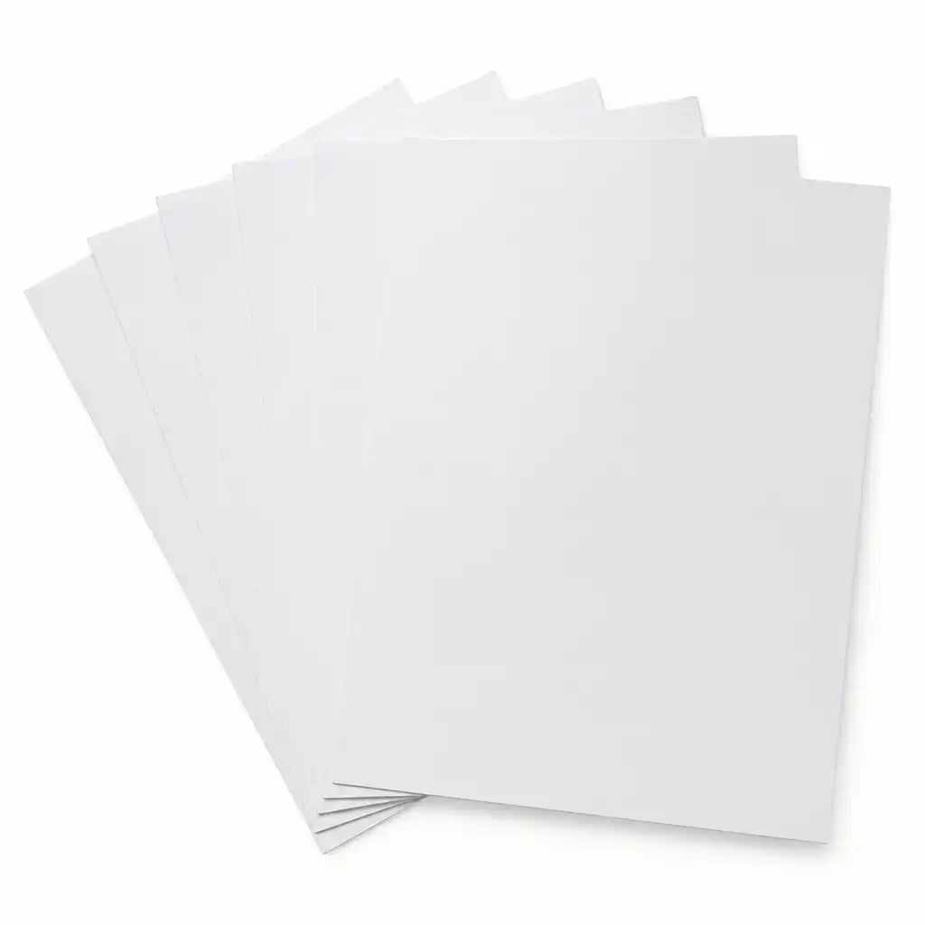 Cartulina Opalina Blanca tamaño carta 25 hojas Arjo Wiggins - Imagen 2