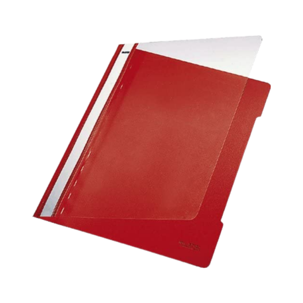 FOLDER PLASTICO LEITZ A4 ROJO