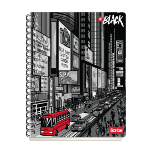 CUADERNO SCRIBE ESP. IN BLACK RAY