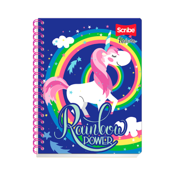 CUADERNO SCRIBE ESP. UNICORNIOS C-7 100H