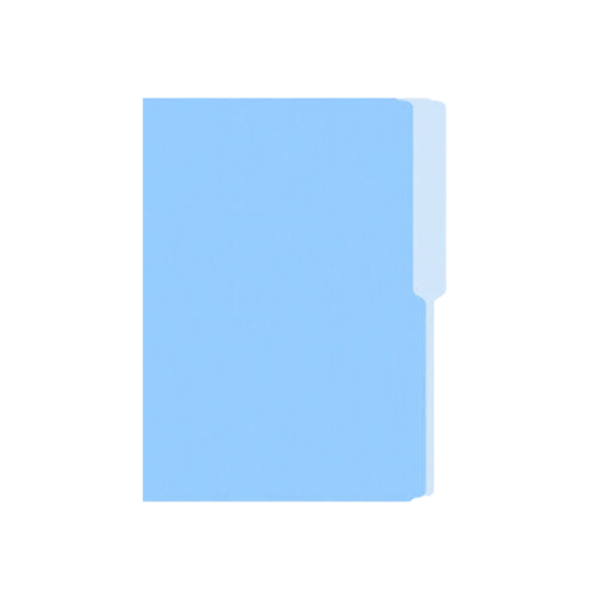 FOLDER T.C NASSA  CARTULINA CELESTE