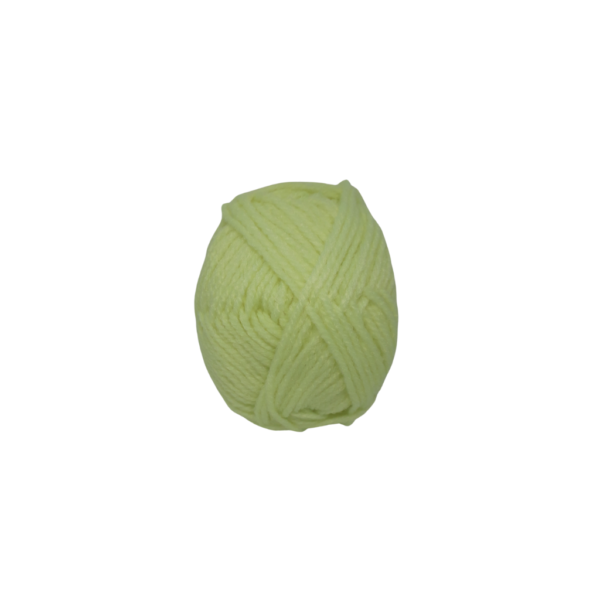 BOLLO DE LANA VERDE FLUORECENTE