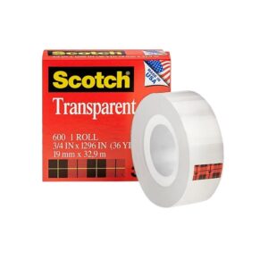 CINTA SCOTCH 3M 600 3/4 X 36