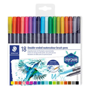 ESTUCHE D/ PLUMONES STAEDTLER BRUSH 18