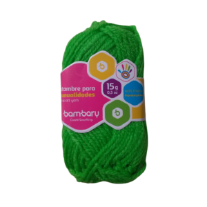 BOLLO DE LANA BAMBARY 15G VERDE MANZANA
