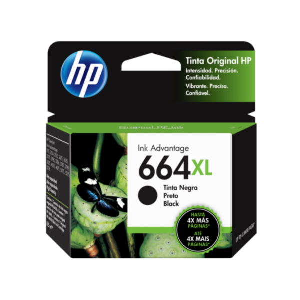 CARTUCHO HP 664 XL NEGRO