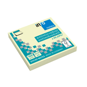 NOTAS ADHE. INFO 3X3" ANTIMICROBIAL 100H