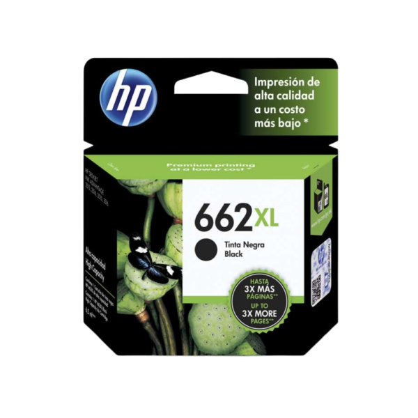 CARTUCHO HP 662XL NEGRO