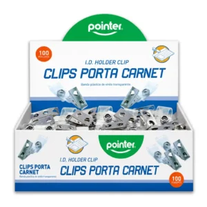 Clips para Carnet Pointer/velmer