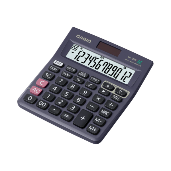 CALCULADORA CASIO MJ-120D-W