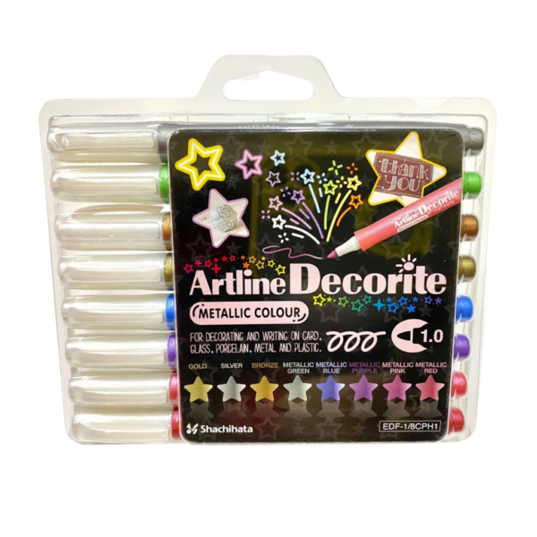 ESTUCHE D/PLUMONES ARTLINE DECOR1.0 META
