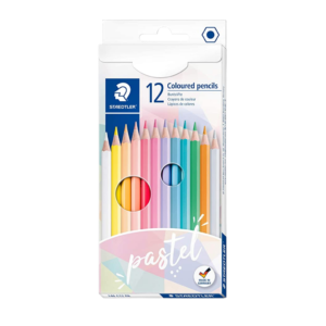 COLORES STAEDTLER C/LARGO 12 PASTEL