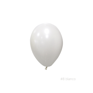 GLOBO TILLY No. 8 BLANCO DE 100UND