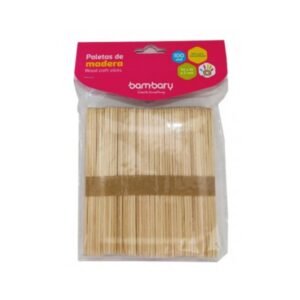 PALITO D/PALETA BAMBARY NATURAL DELG 100