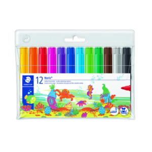 ESTUCHE D/PLUMONES STAEDTLER JUMBO 12U