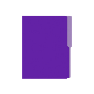 FOLDER T.C NASSA  CARTULINA MORADO