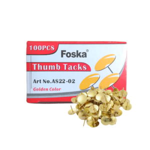 TACHUELAS FOSKA NIQUELADAS 100PZS