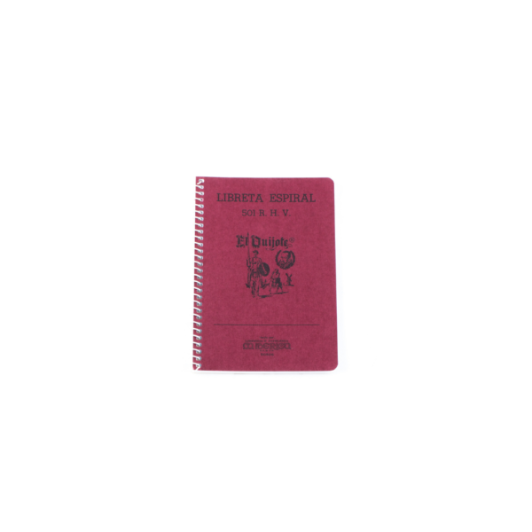 LIBRETA ESPIRAL # 501 RHV